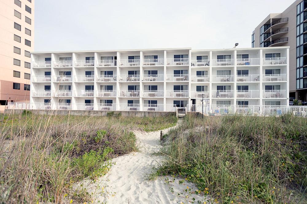 מירטל ביץ' Ocean Edge Motel מראה חיצוני תמונה